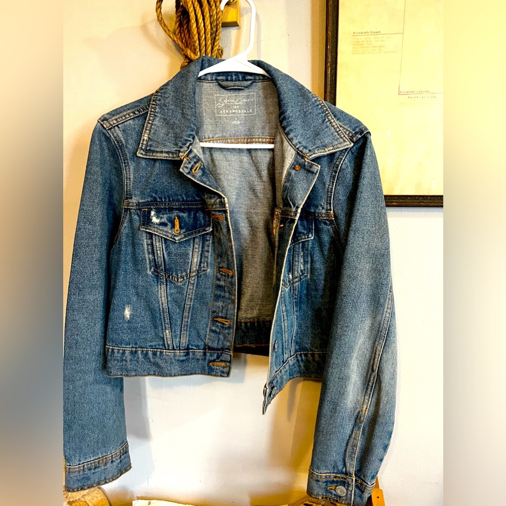Cropped Denim Jacket
